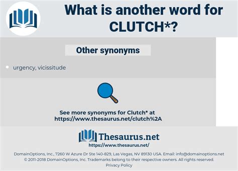 clutch antonyms|clutch thesaurus.